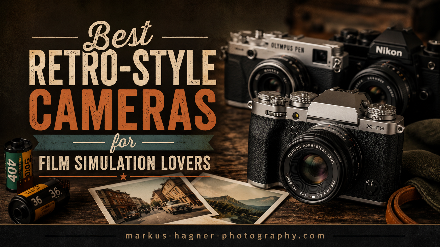 Best Retro-Style Cameras for Film Simulation Lovers