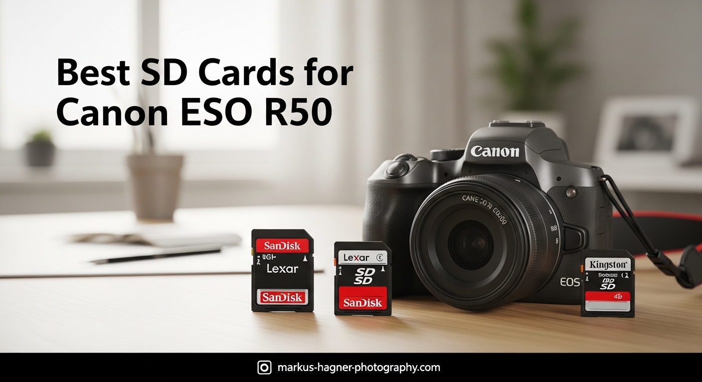 Best SD Cards for Canon EOS R50