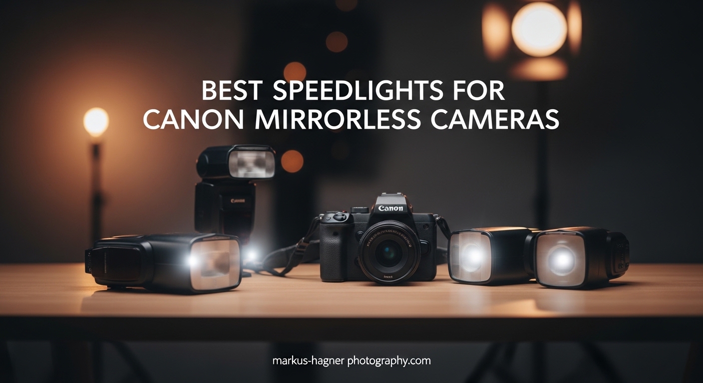 Best Speedlights for Canon Mirrorless Cameras