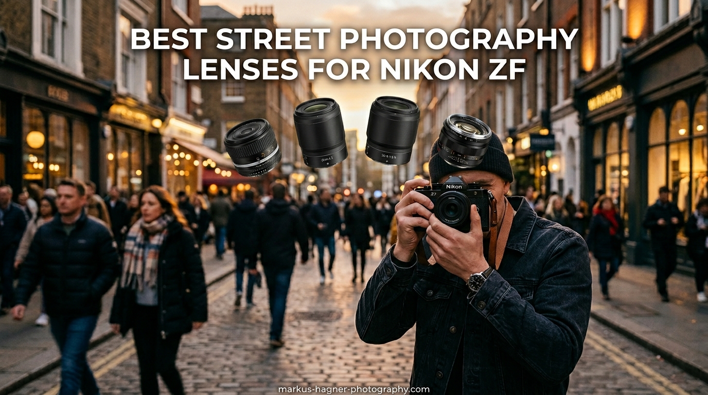 Best Street Photography Lenses for Nikon Zf