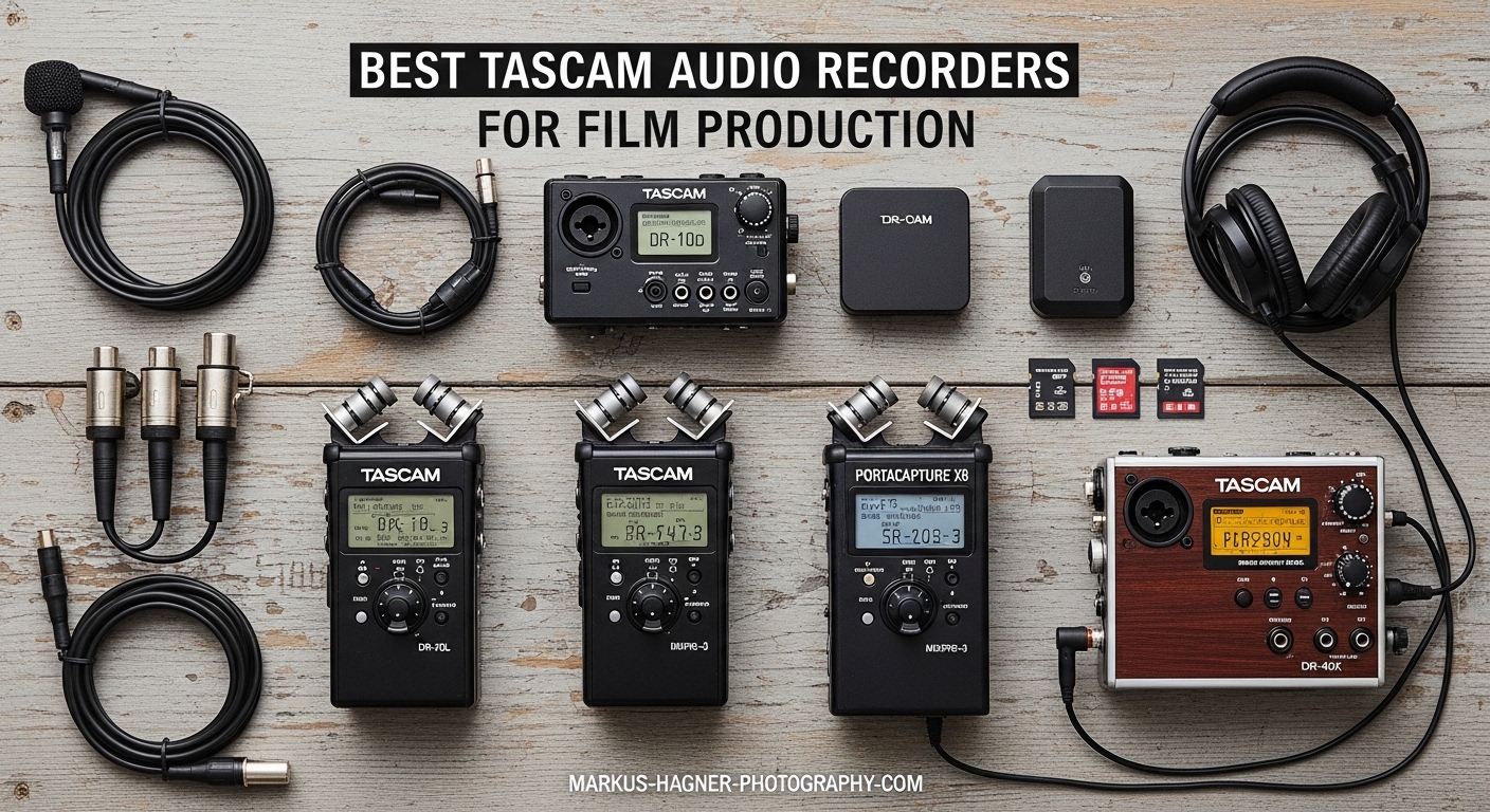 Best Tascam Audio Recorders for Film Production