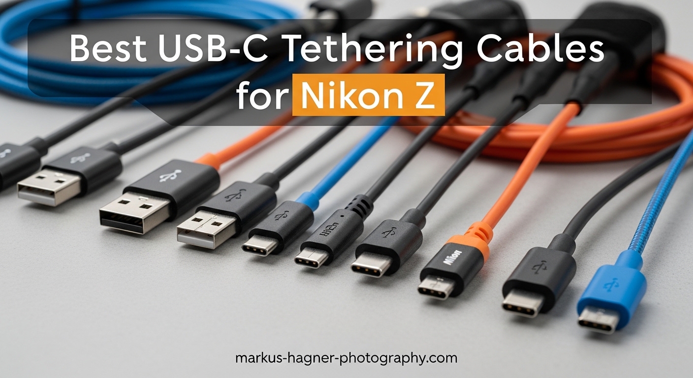 Best USB-C Tethering Cables for Nikon Z
