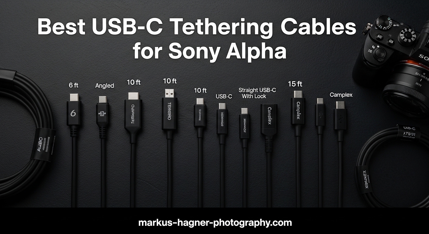 Best USB-C Tethering Cables for Sony Alpha