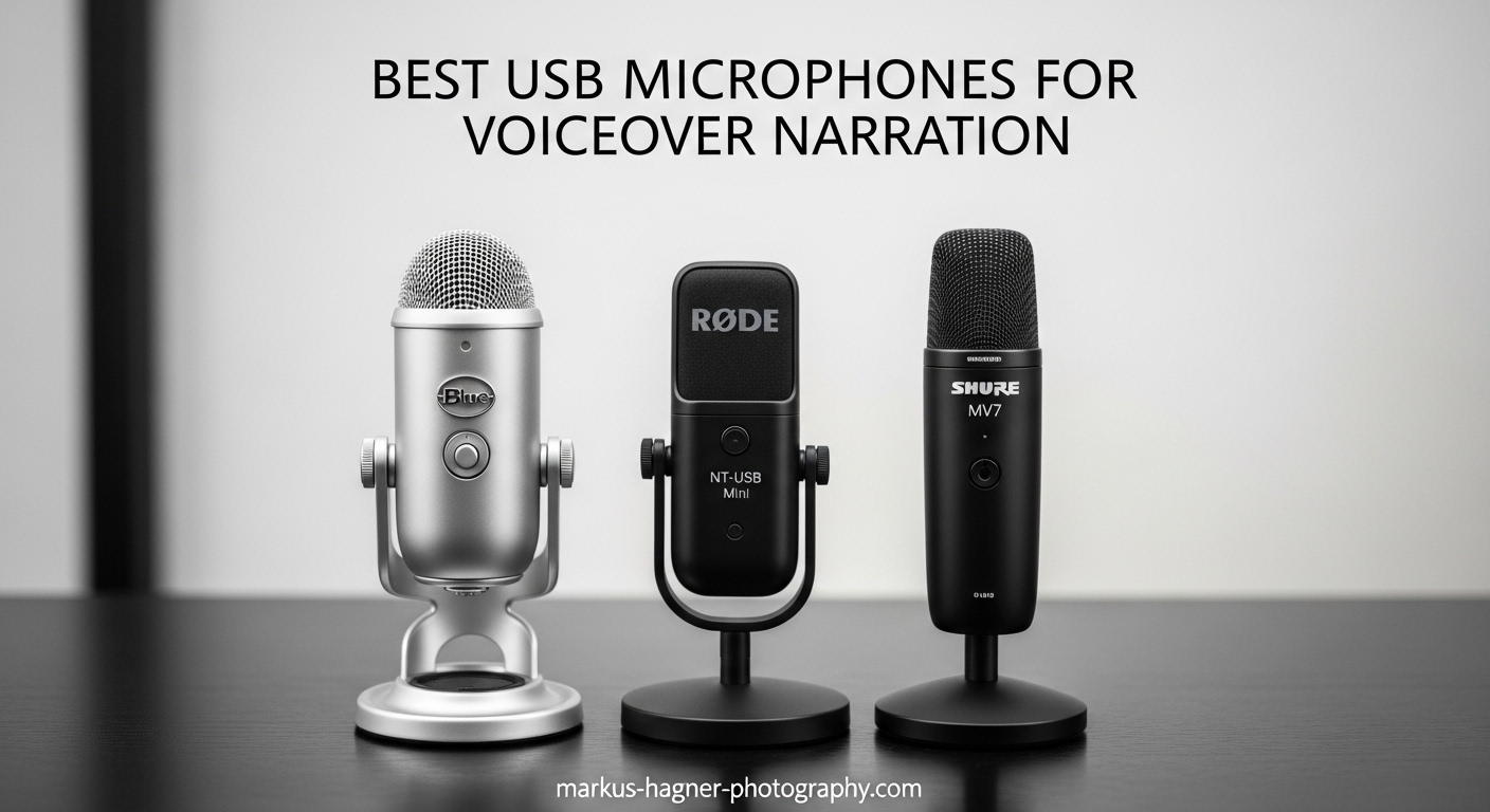 Best USB Microphones for Voiceover Narration