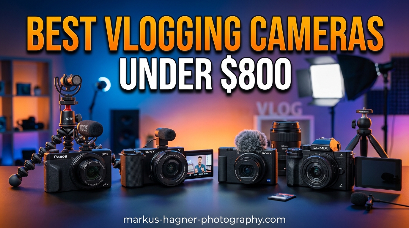 Best Vlogging Cameras Under $800