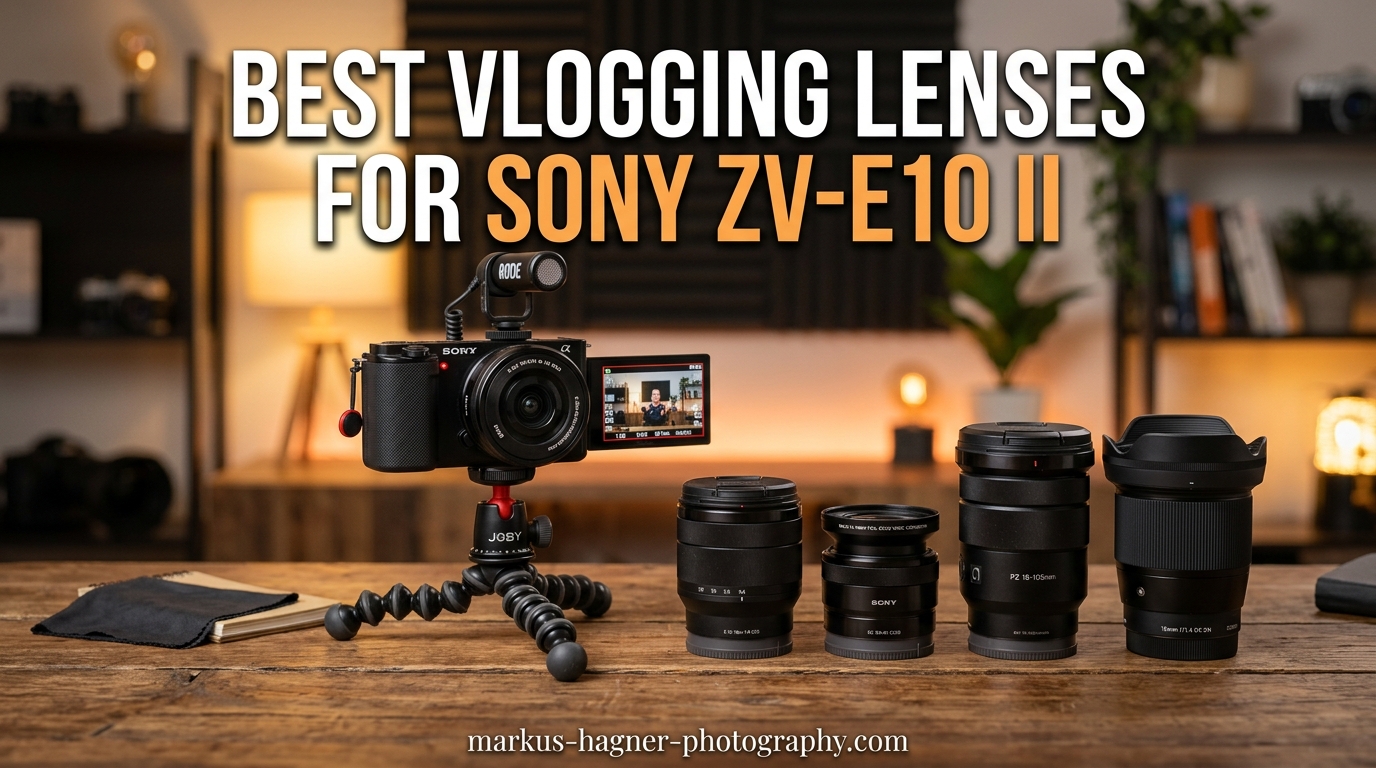 Best Vlogging Lenses for Sony ZV-E10 II