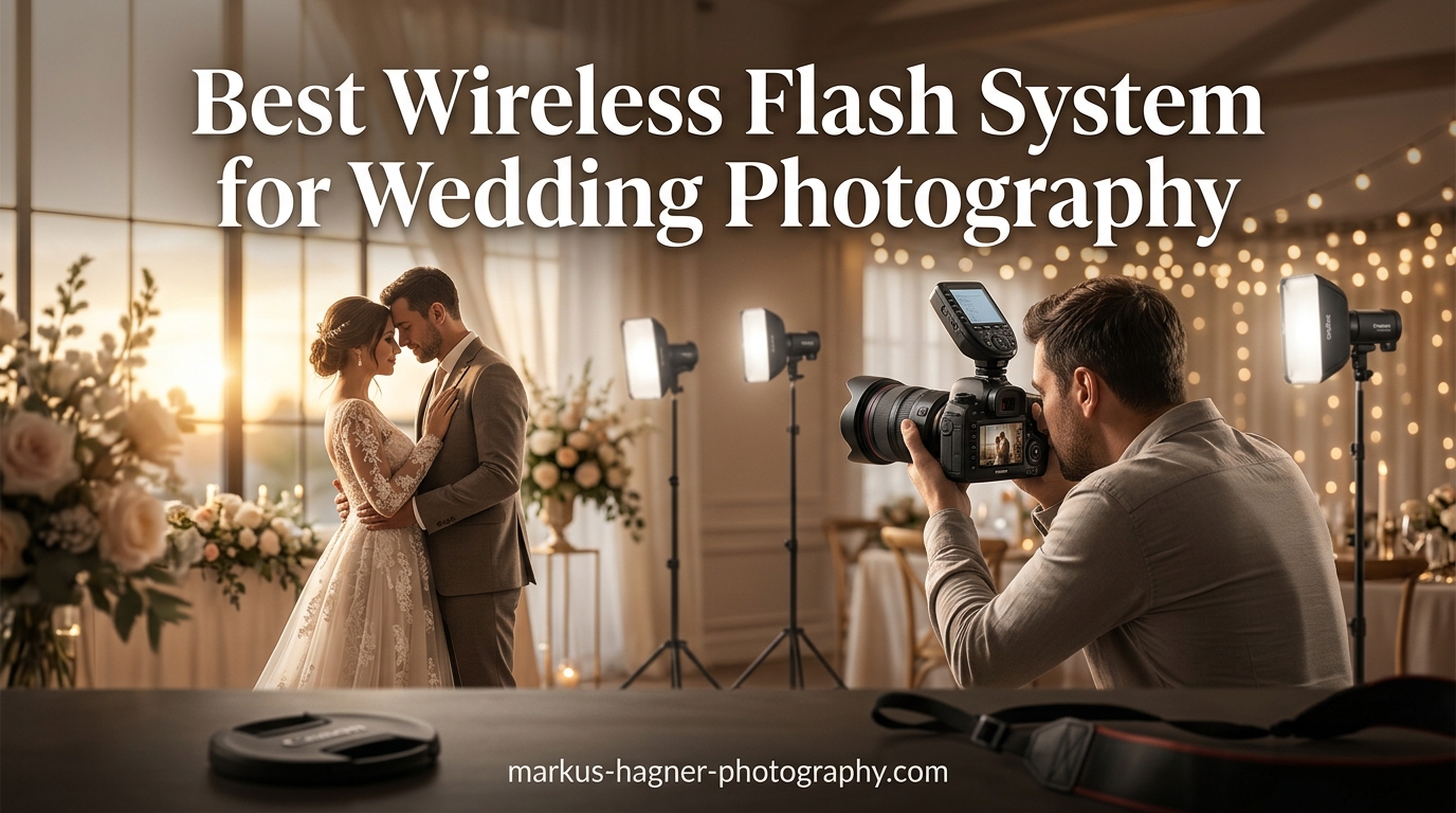 Best Wireless Flash System for Wedding Photography