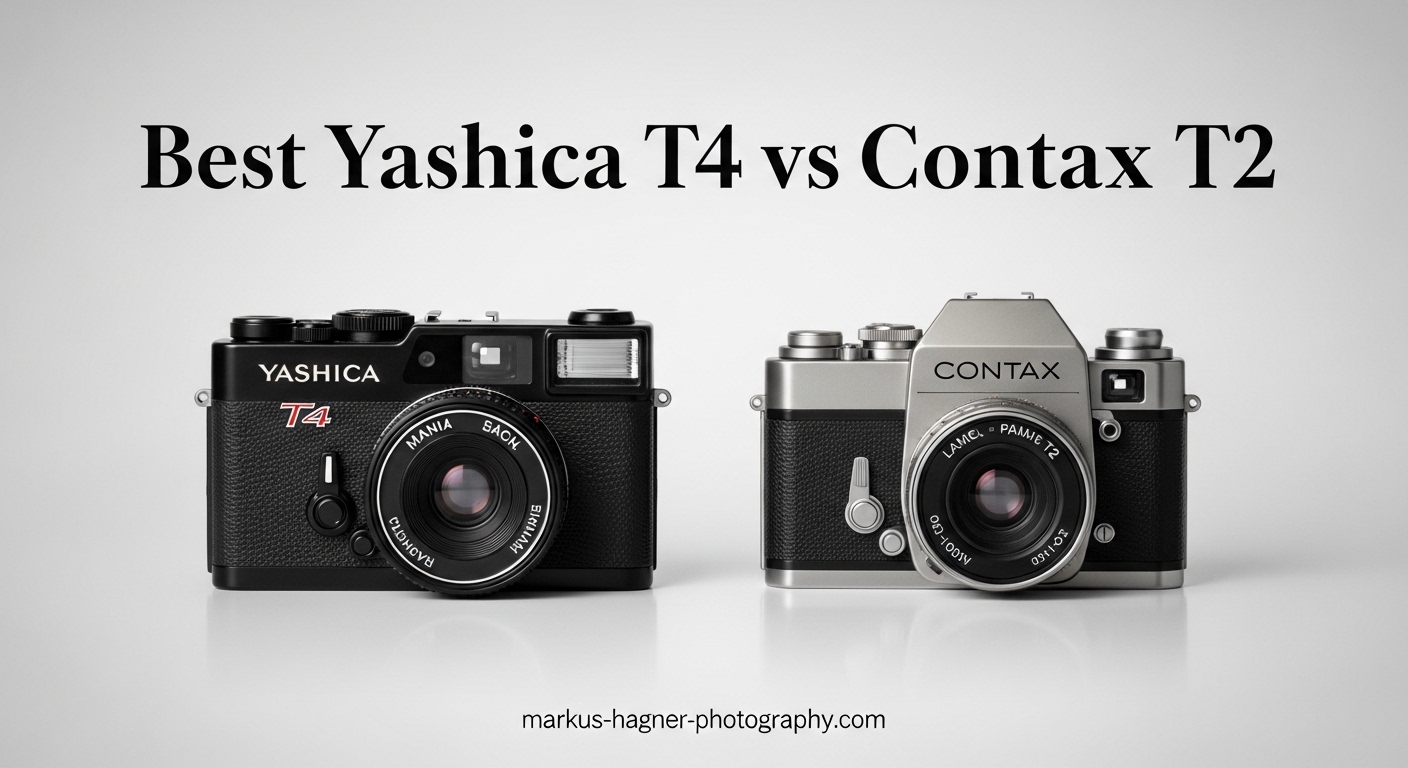 Best Yashica T4 vs Contax T2