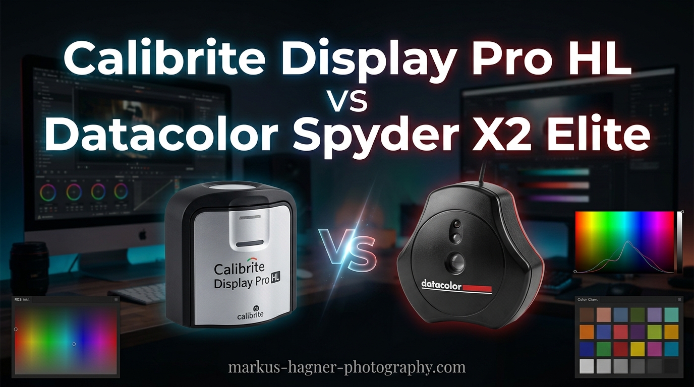 Calibrite Display Pro HL vs Datacolor Spyder X2 Elite