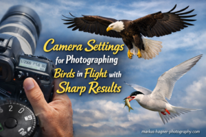 Camera Settings for Photographing Birds in Flight with Sharp Results