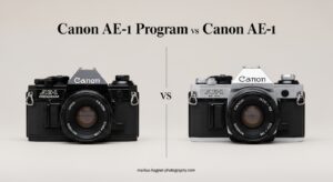 Canon AE-1 Program vs Canon AE-1
