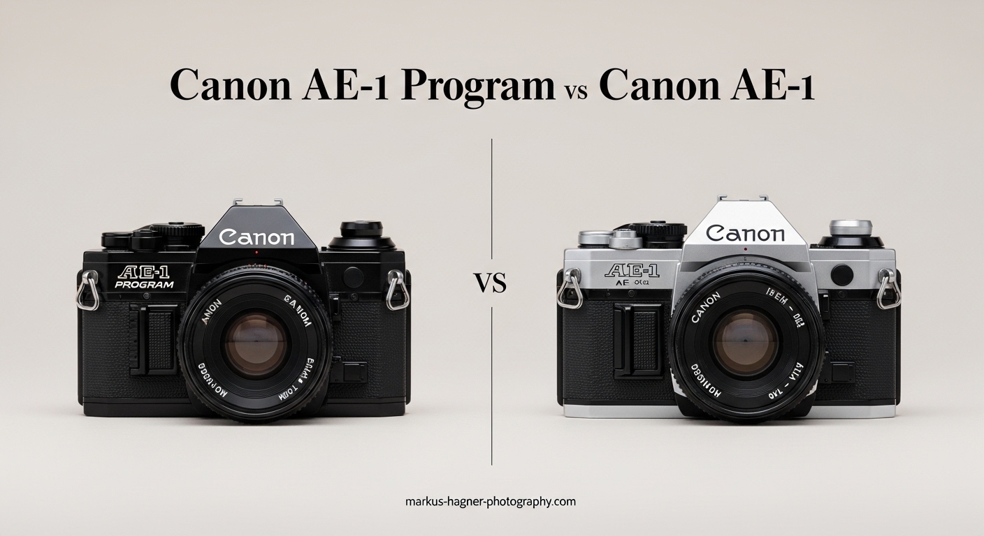 Canon AE-1 Program vs Canon AE-1