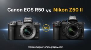 Canon EOS R50 vs Nikon Z50 II