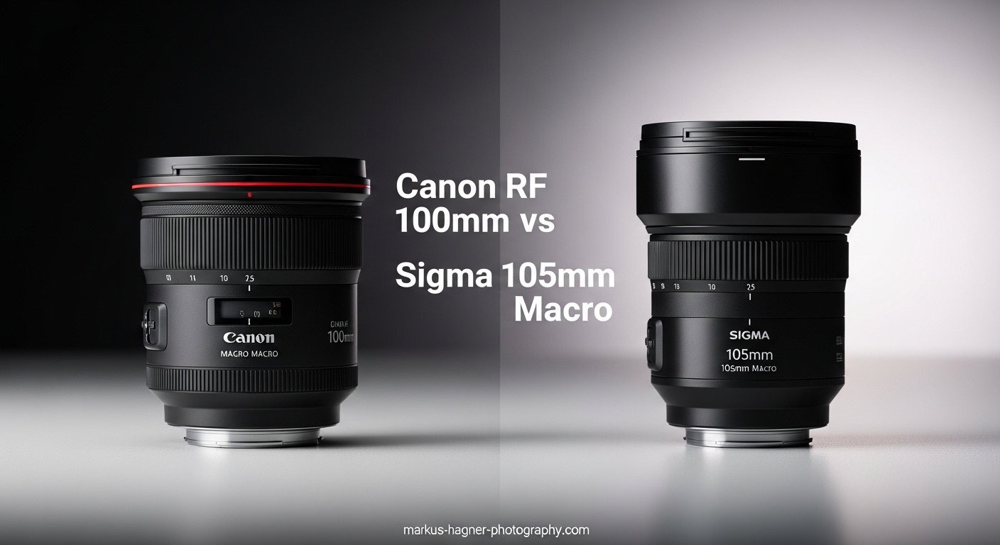 Canon RF 100mm vs Sigma 105mm Macro