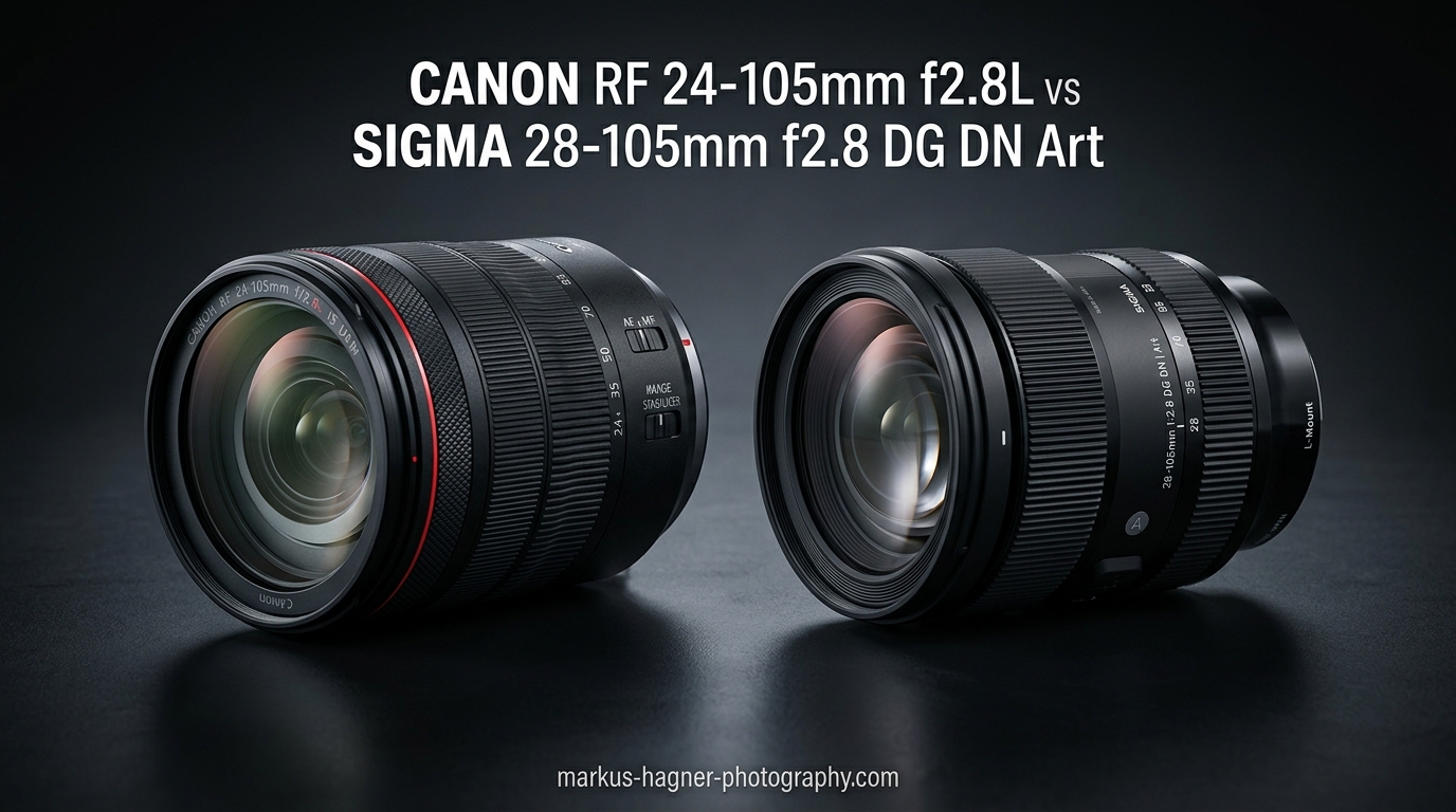 Canon RF 24-105mm f2.8L vs Sigma 28-105mm f2.8 DG DN Art
