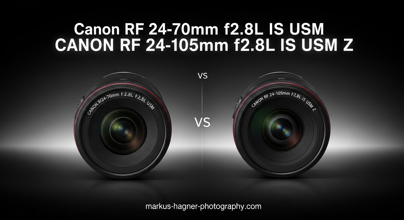 Canon RF 24-70mm f2.8L IS USM vs Canon RF 24-105mm f2.8L IS USM Z