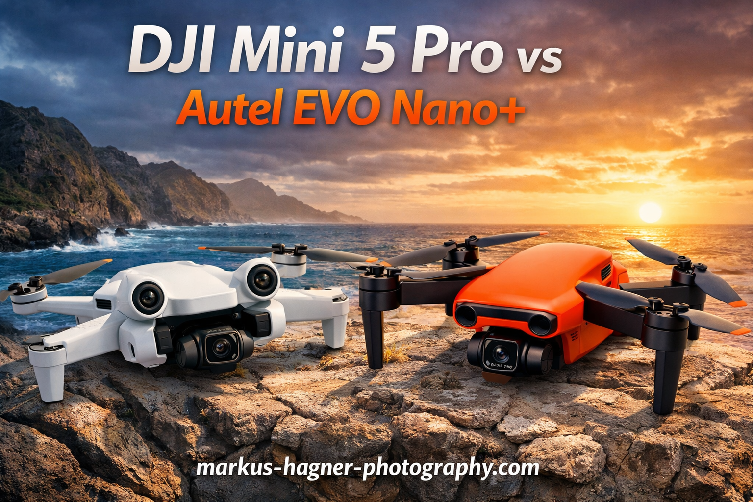 DJI Mini 5 Pro vs Autel EVO Nano+