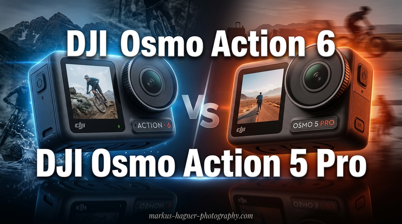 DJI Osmo Action 6 vs DJI Osmo Action 5 Pro