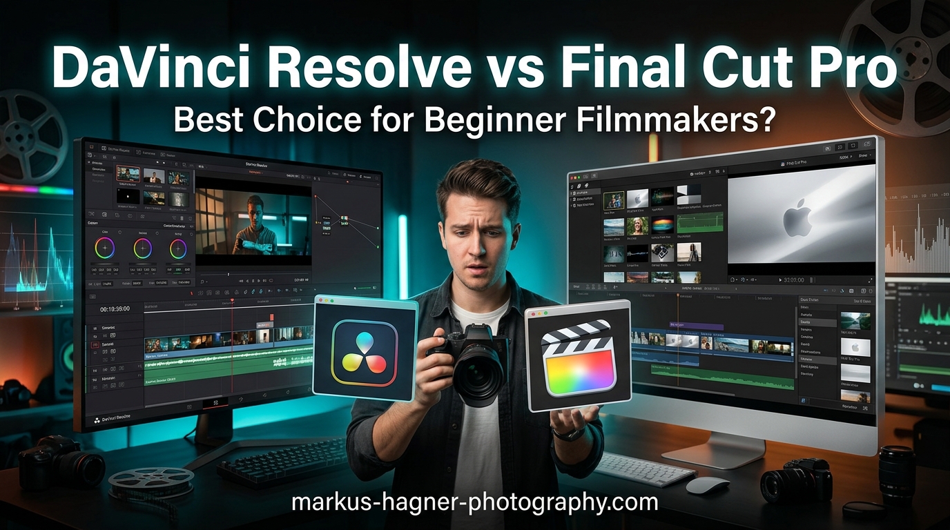 DaVinci Resolve vs Final Cut Pro for Beginner Filmmakers