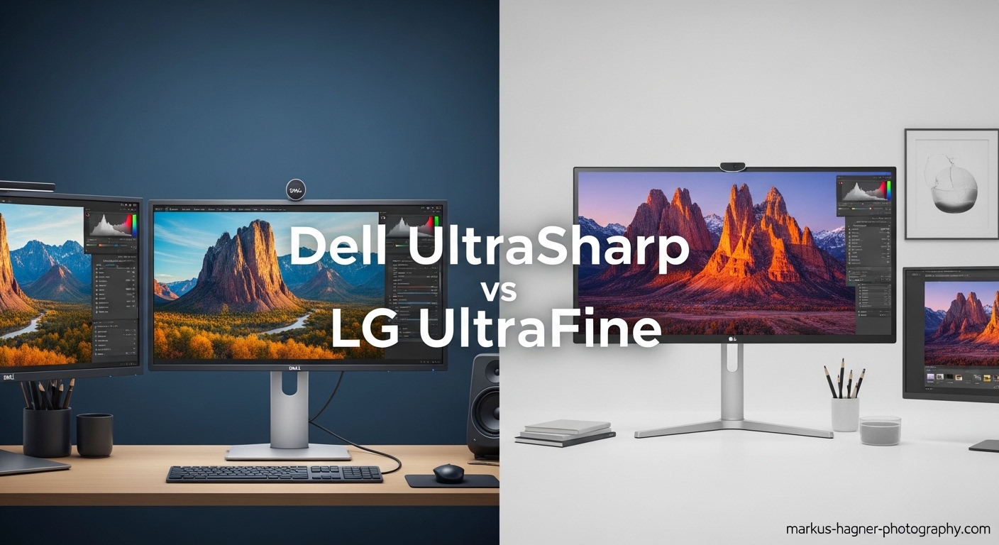 Dell UltraSharp vs LG UltraFine for Photography Monitors