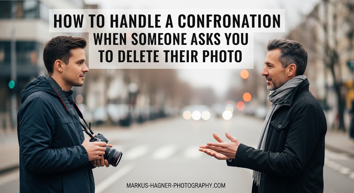 How to Handle a Confrontation When Someone Asks You to Delete Their Photo