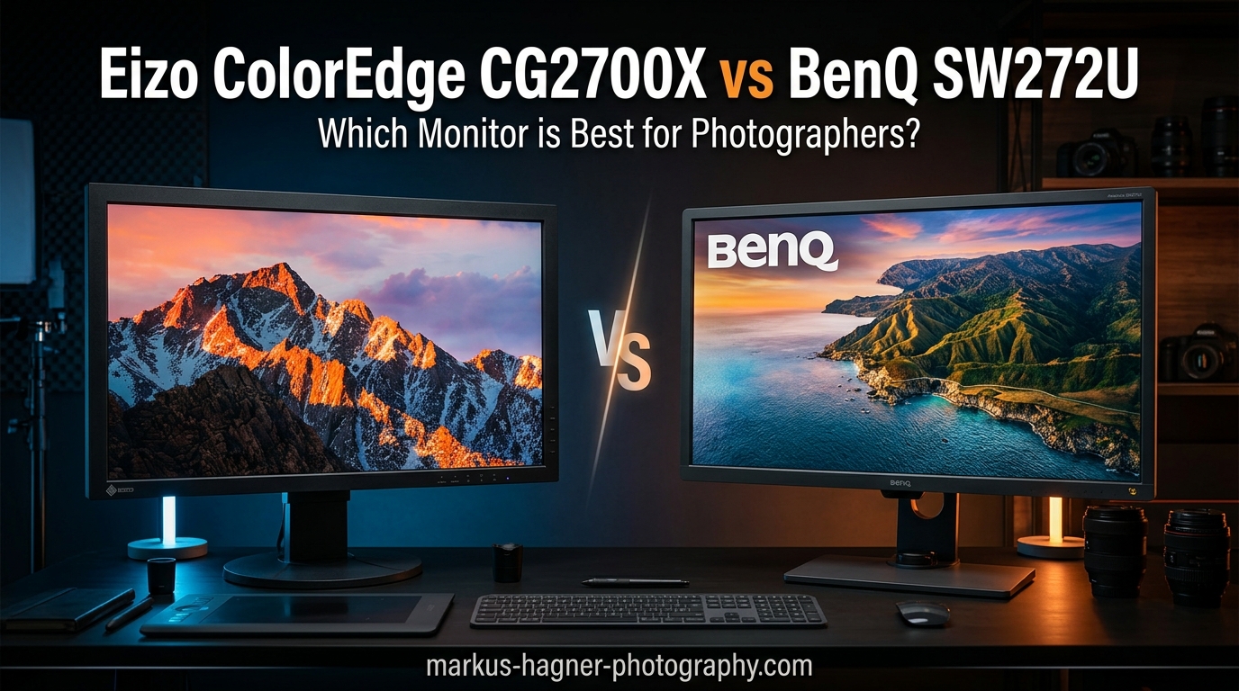 Eizo ColorEdge CG2700X vs BenQ SW272U