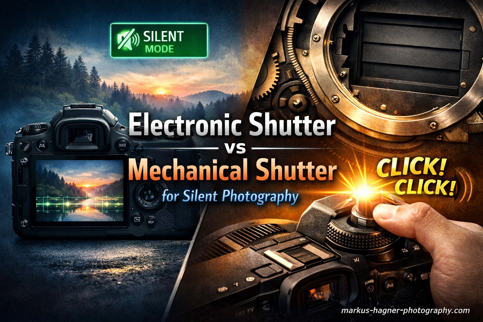 Electronic Shutter vs Mechanical Shutter for Silent Photography