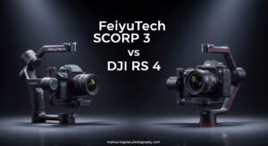 FeiyuTech SCORP 3 vs DJI RS 4