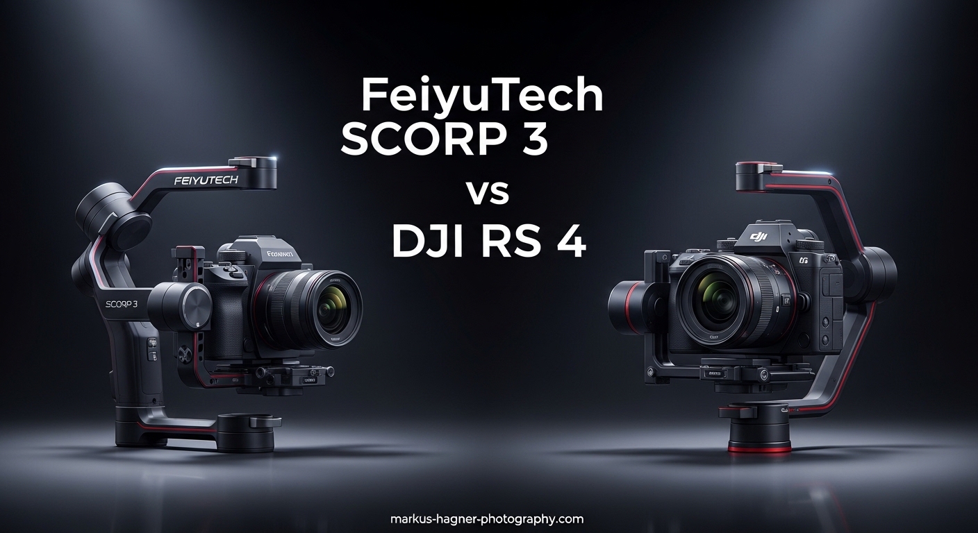 FeiyuTech SCORP 3 vs DJI RS 4
