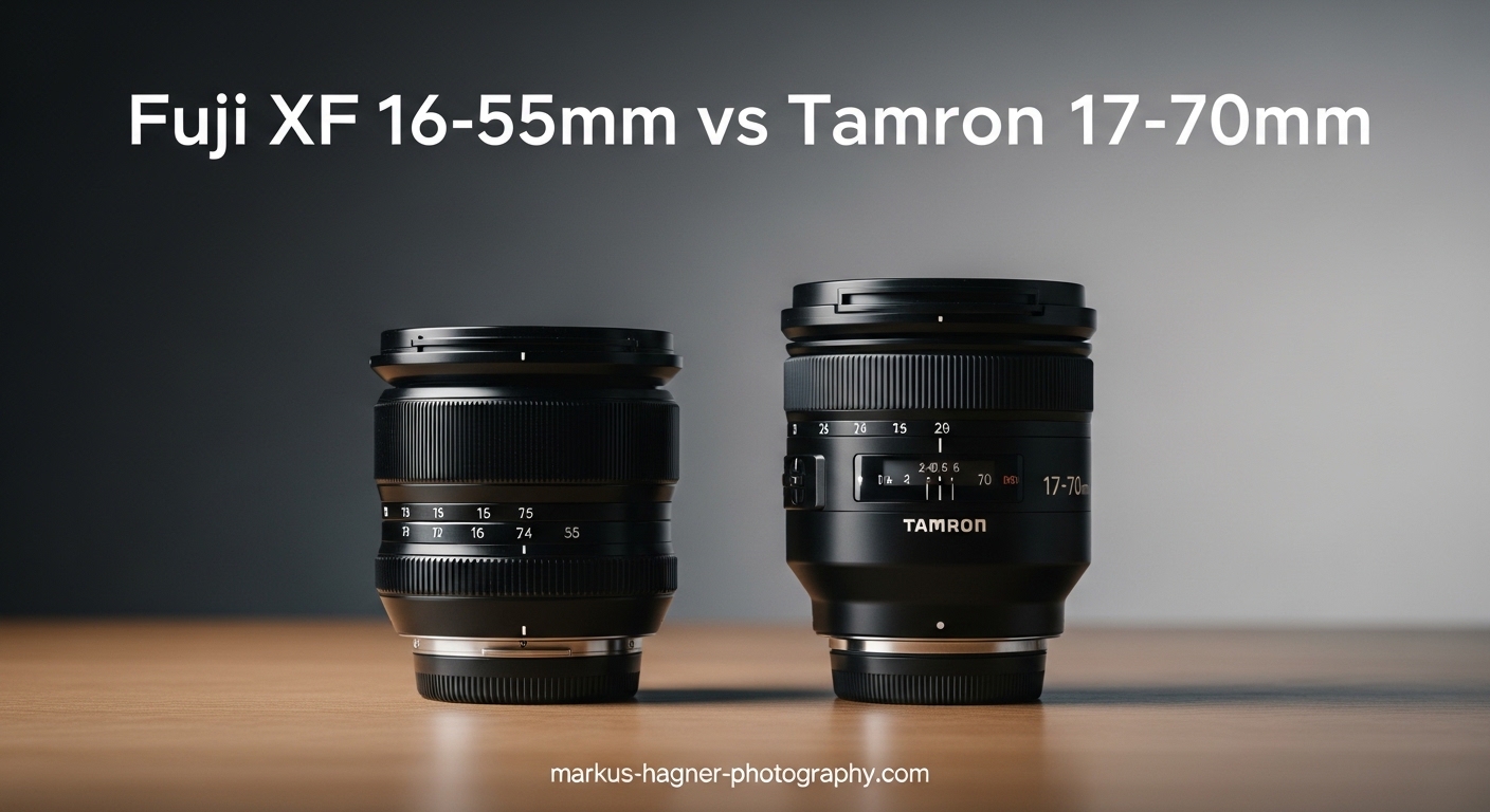 Fuji XF 16-55mm vs Tamron 17-70mm