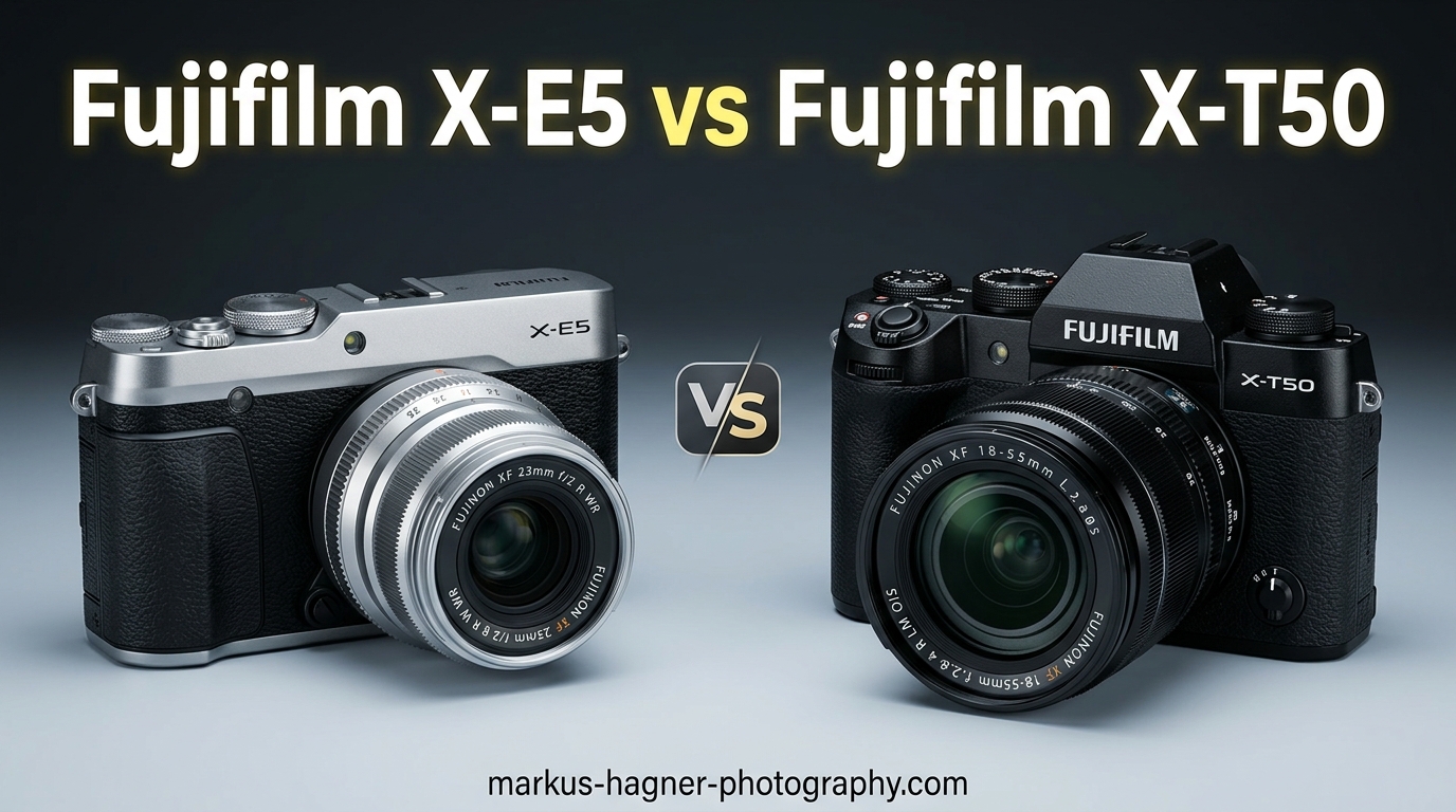 Fujifilm X-E5 vs Fujifilm X-T50
