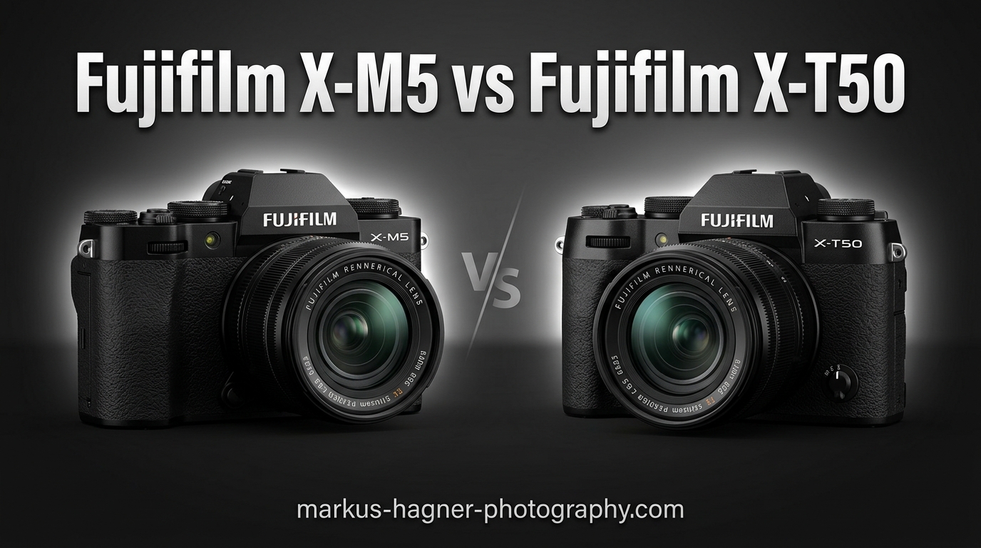Fujifilm X-M5 vs Fujifilm X-T50