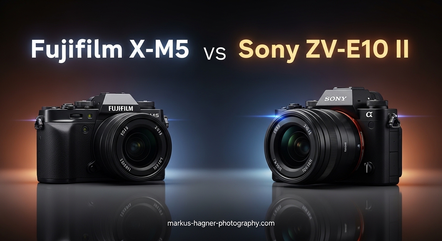 Fujifilm X-M5 vs Sony ZV-E10 II