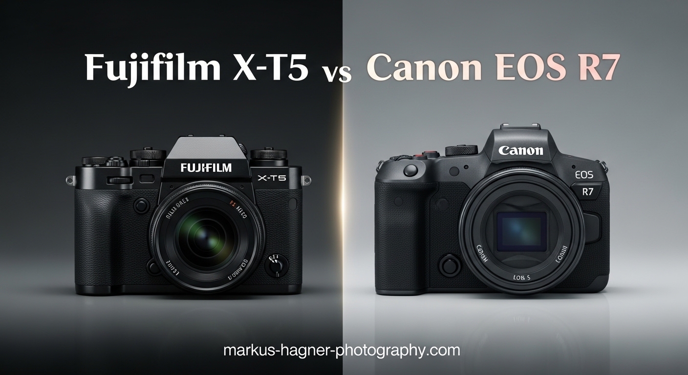 Fujifilm X-T5 vs Canon EOS R7