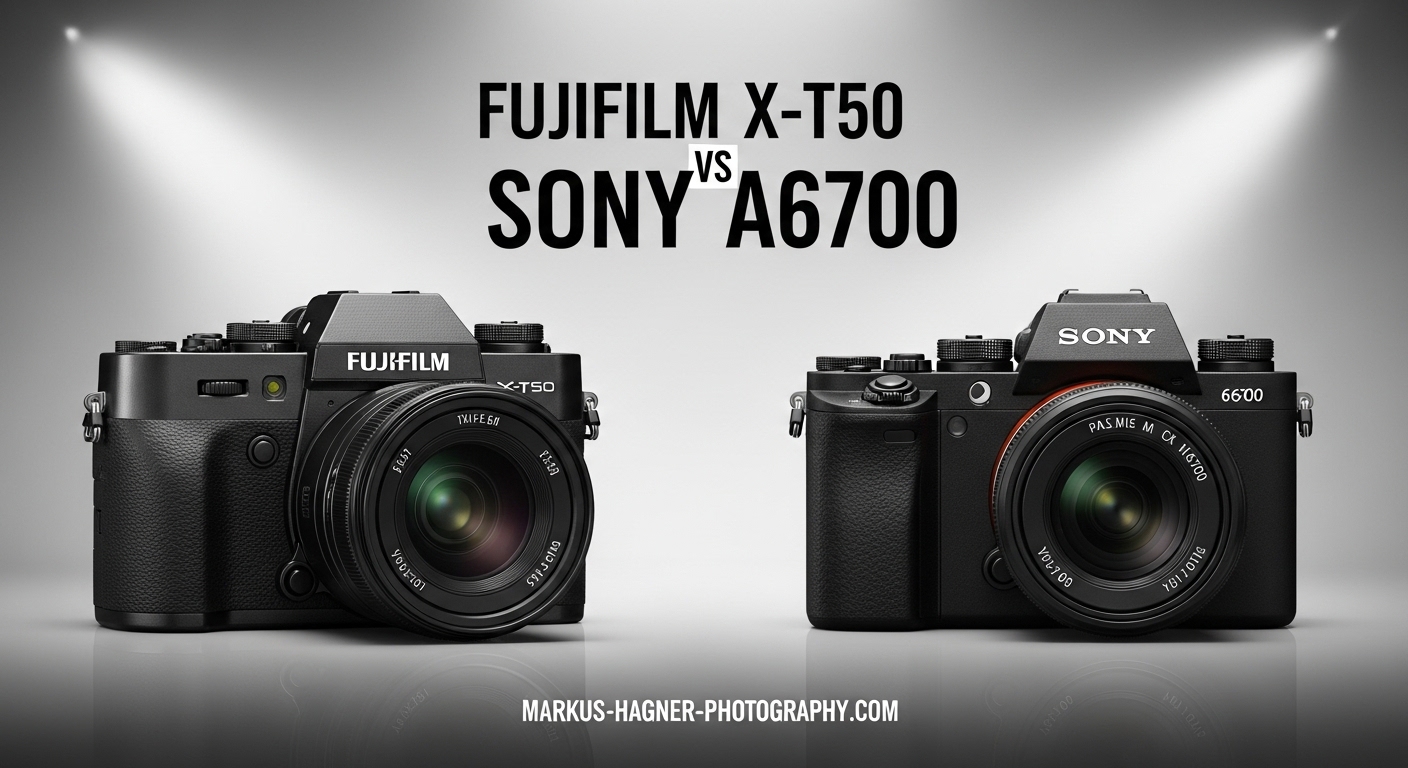 Fujifilm X-T50 vs Sony A6700