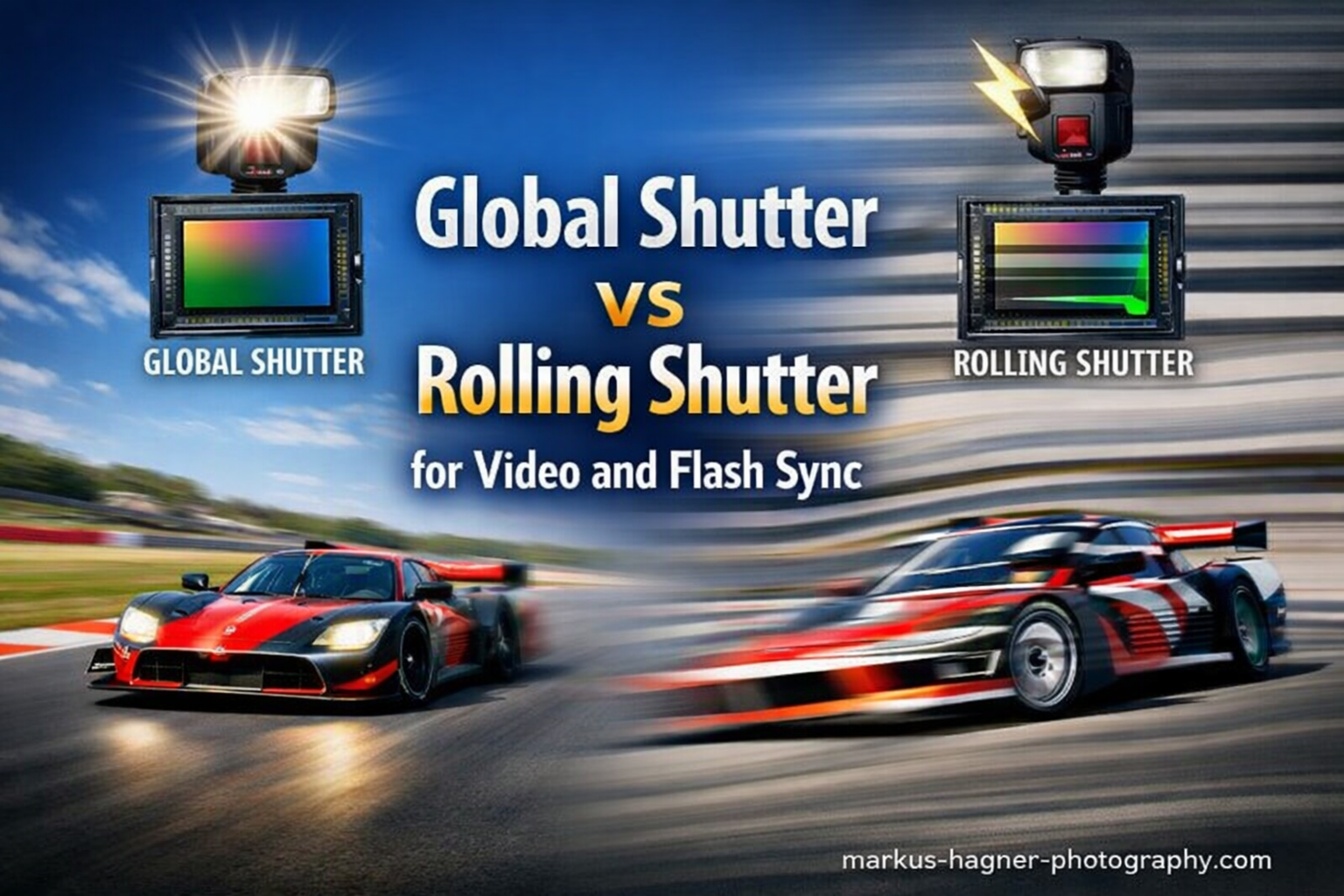 Global Shutter vs Rolling Shutter for Video and Flash Sync