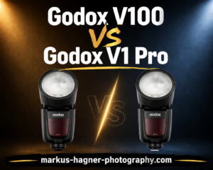 Godox V100 vs Godox V1 Pro