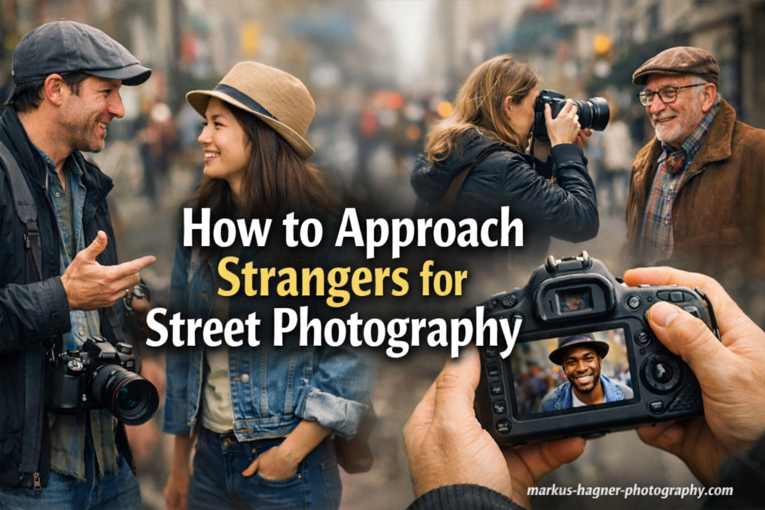 How to Approach Strangers for Street Photography