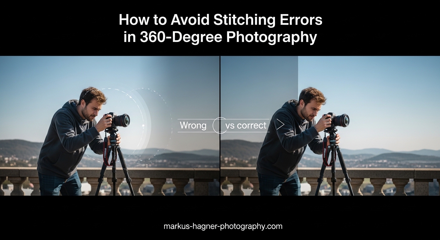 How to Avoid Stitching Errors in 360-Degree Photography