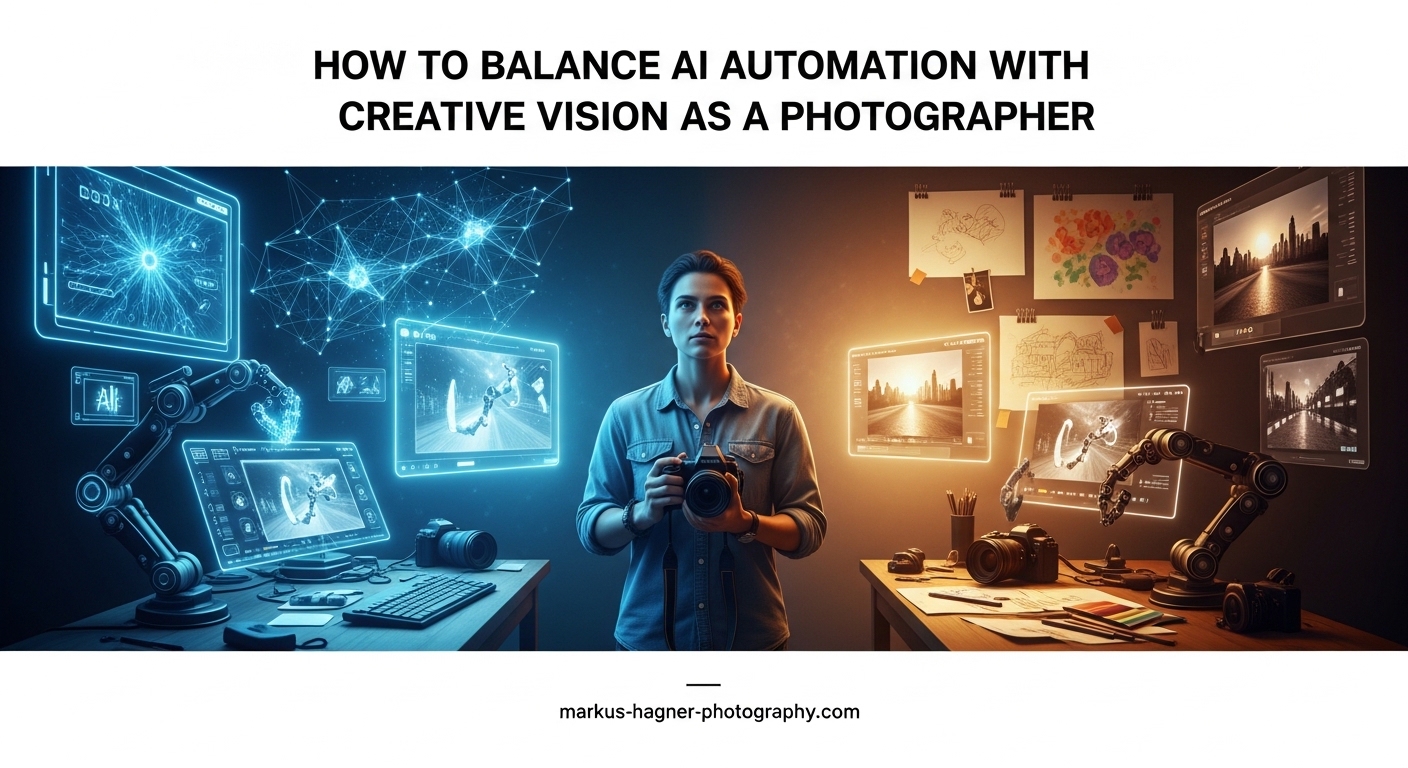 How to Balance AI Automation with Creative Vision as a Photographer