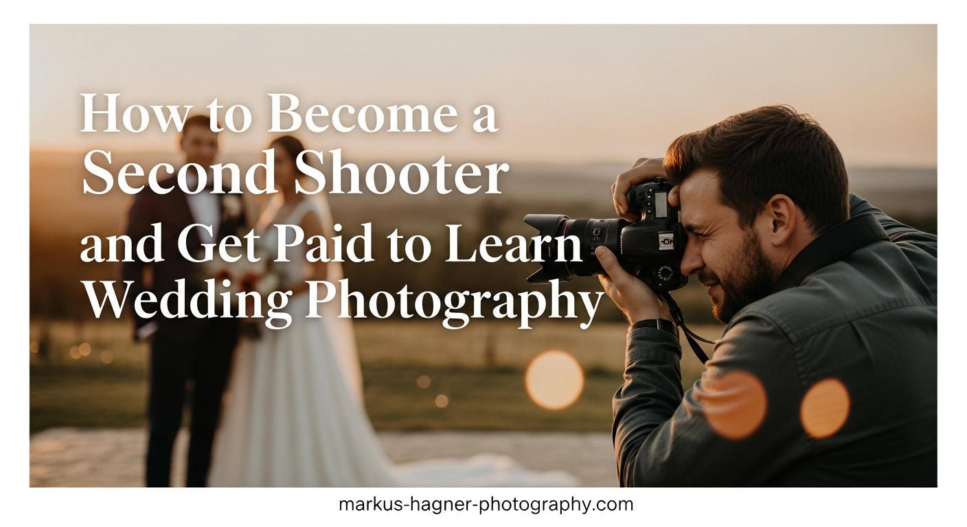 How to Become a Second Shooter and Get Paid to Learn Wedding Photography