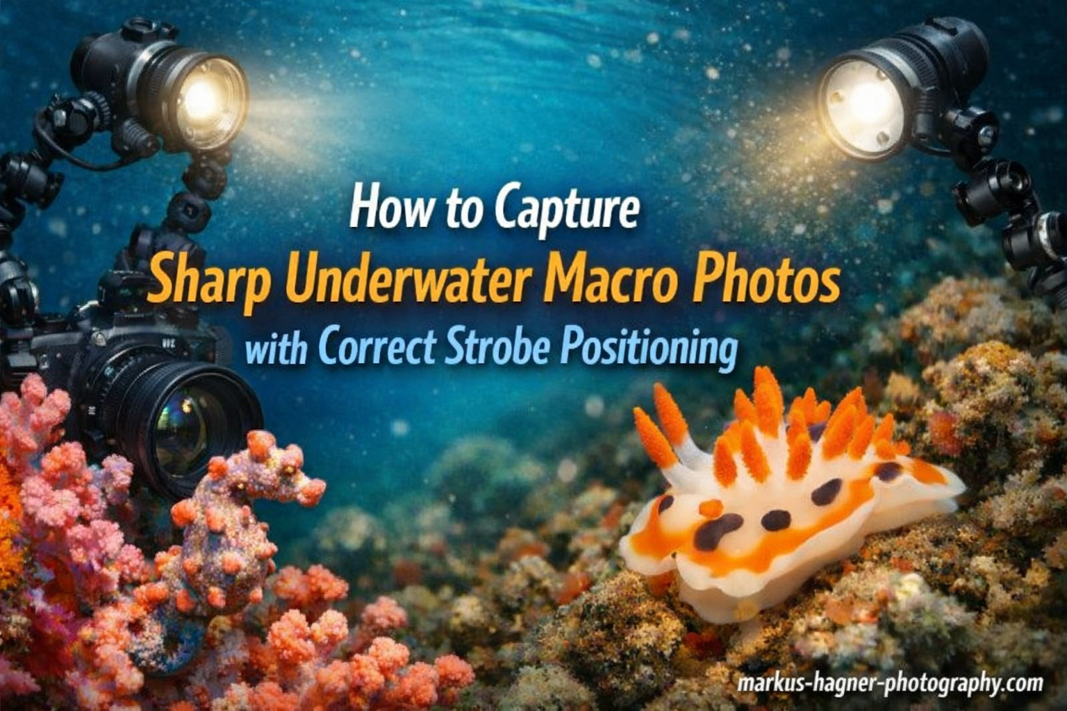 How to Capture Sharp Underwater Macro Photos with Correct Strobe Positioning