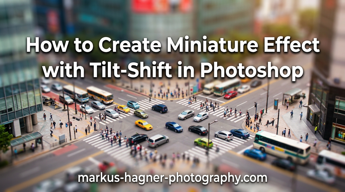 How to Create Miniature Effect with Tilt-Shift in Photoshop