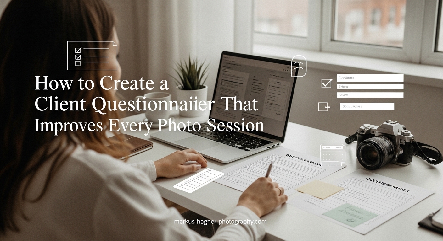 How to Create a Client Questionnaire That Improves Every Photo Session