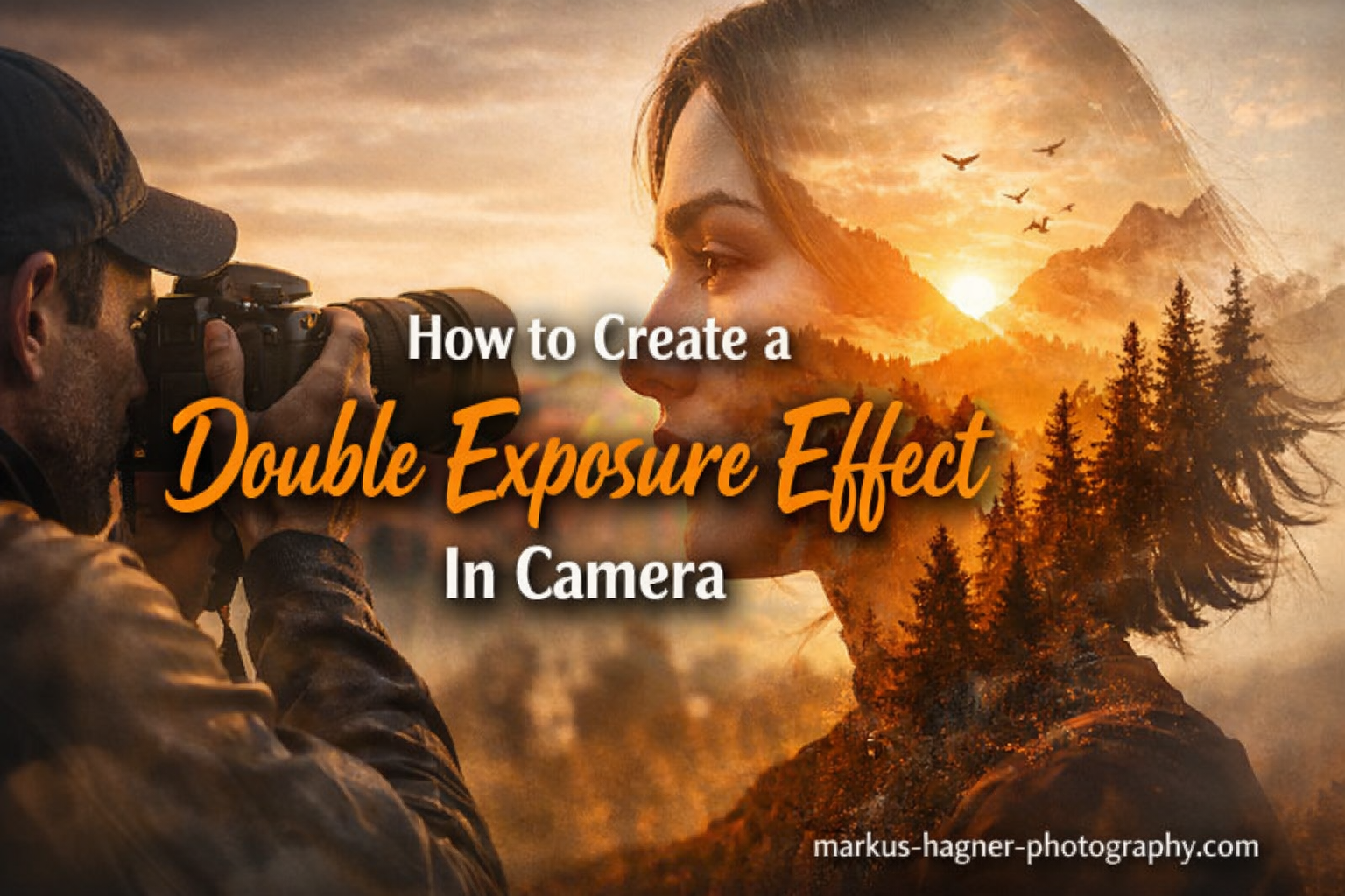 How to Create a Double Exposure Effect In Camera