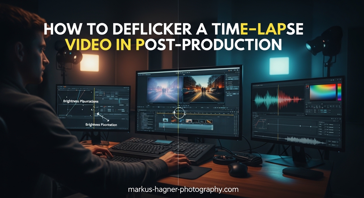 How to Deflicker a Time-Lapse Video in Post-Production