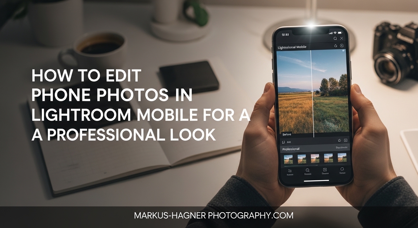 How to Edit Phone Photos in Lightroom Mobile for a Professional Look