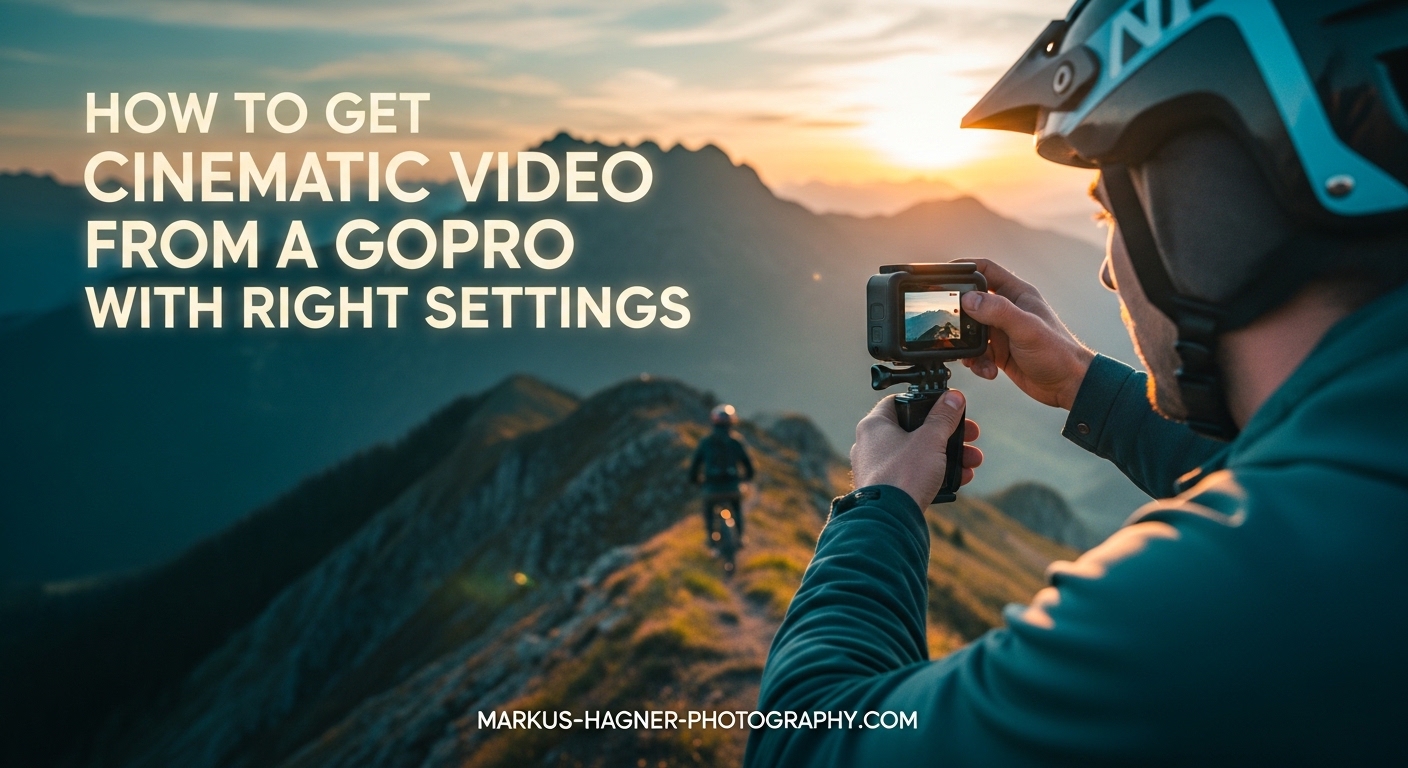 How to Get Cinematic Video from a GoPro with the Right Settings