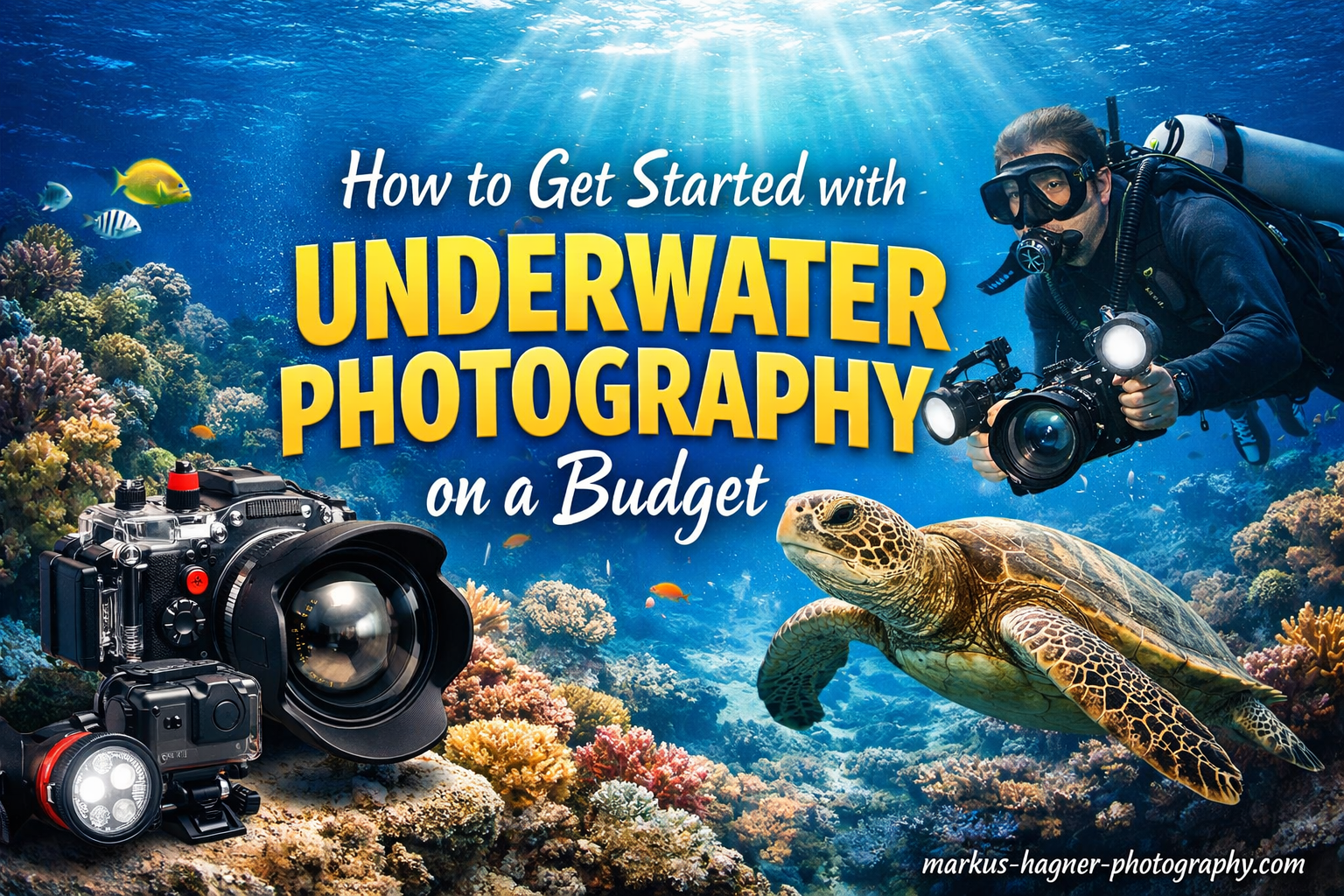 How to Get Started with Underwater Photography on a Budget