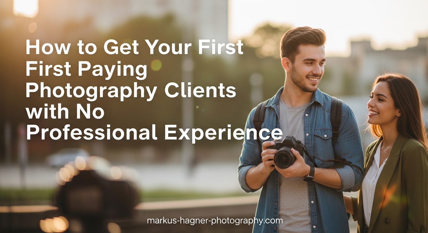 How to Get Your First Paying Photography Clients with No Professional Experience
